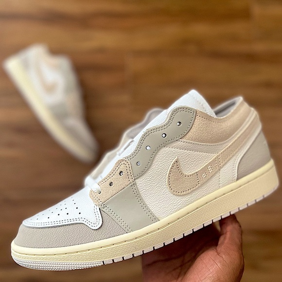 Air Jordan 1 Low Craft “White Sail” - Picture 5 of 14